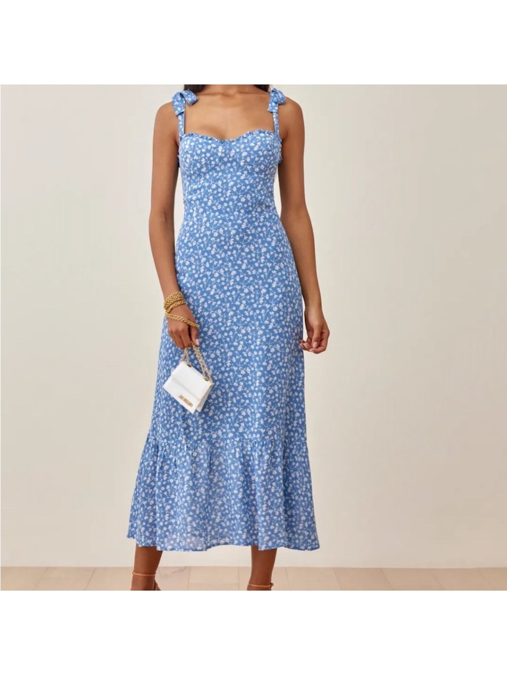 Reformation Nikita Midi Dress